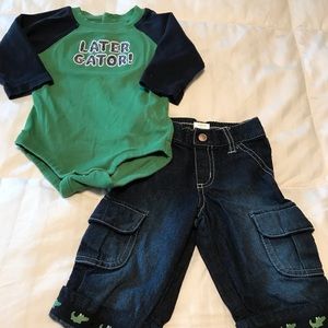 3/6 month Gymboree outfit